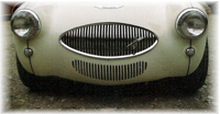 100S Healey grill